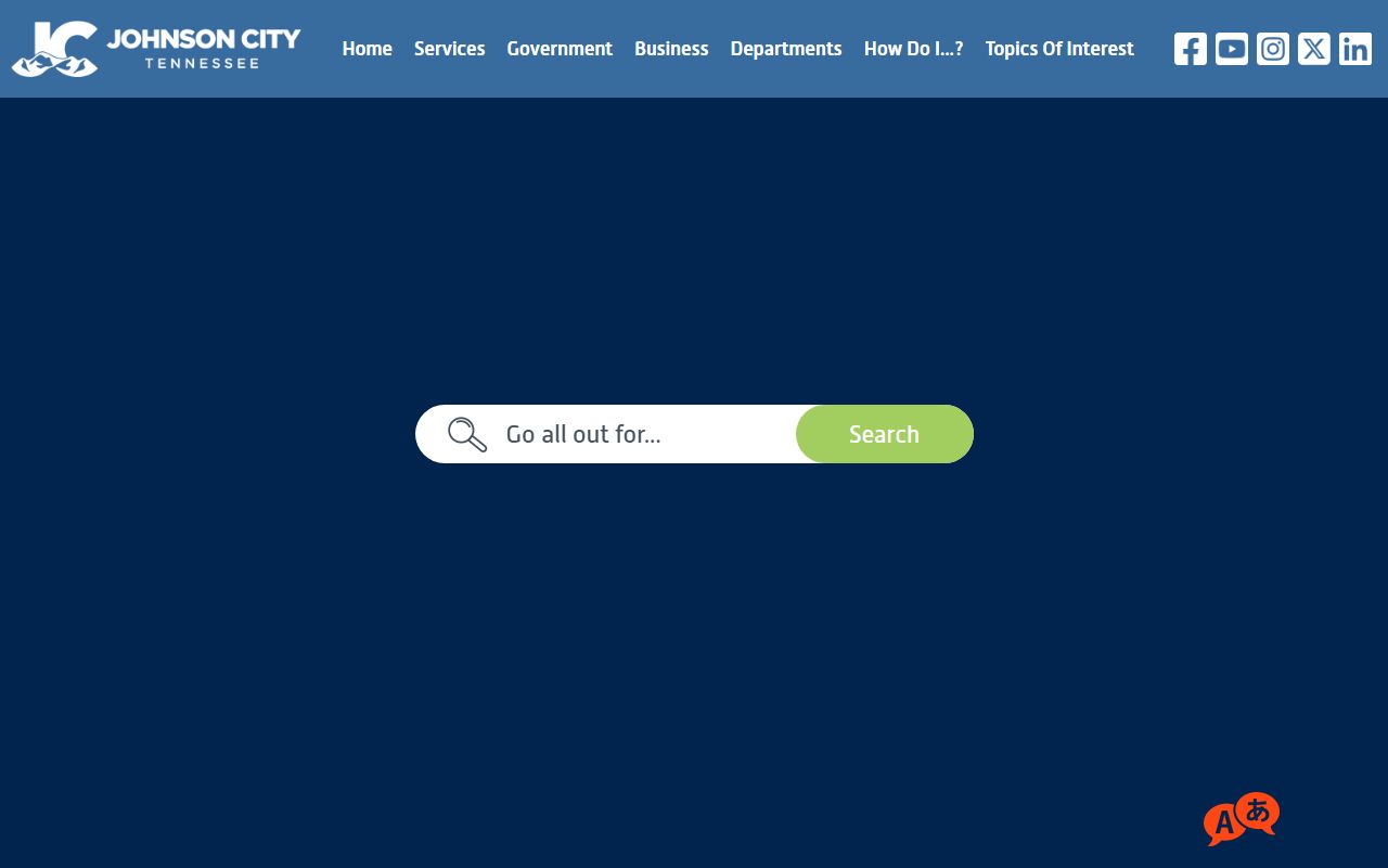 Johnson City death records support from the Johnson City government website