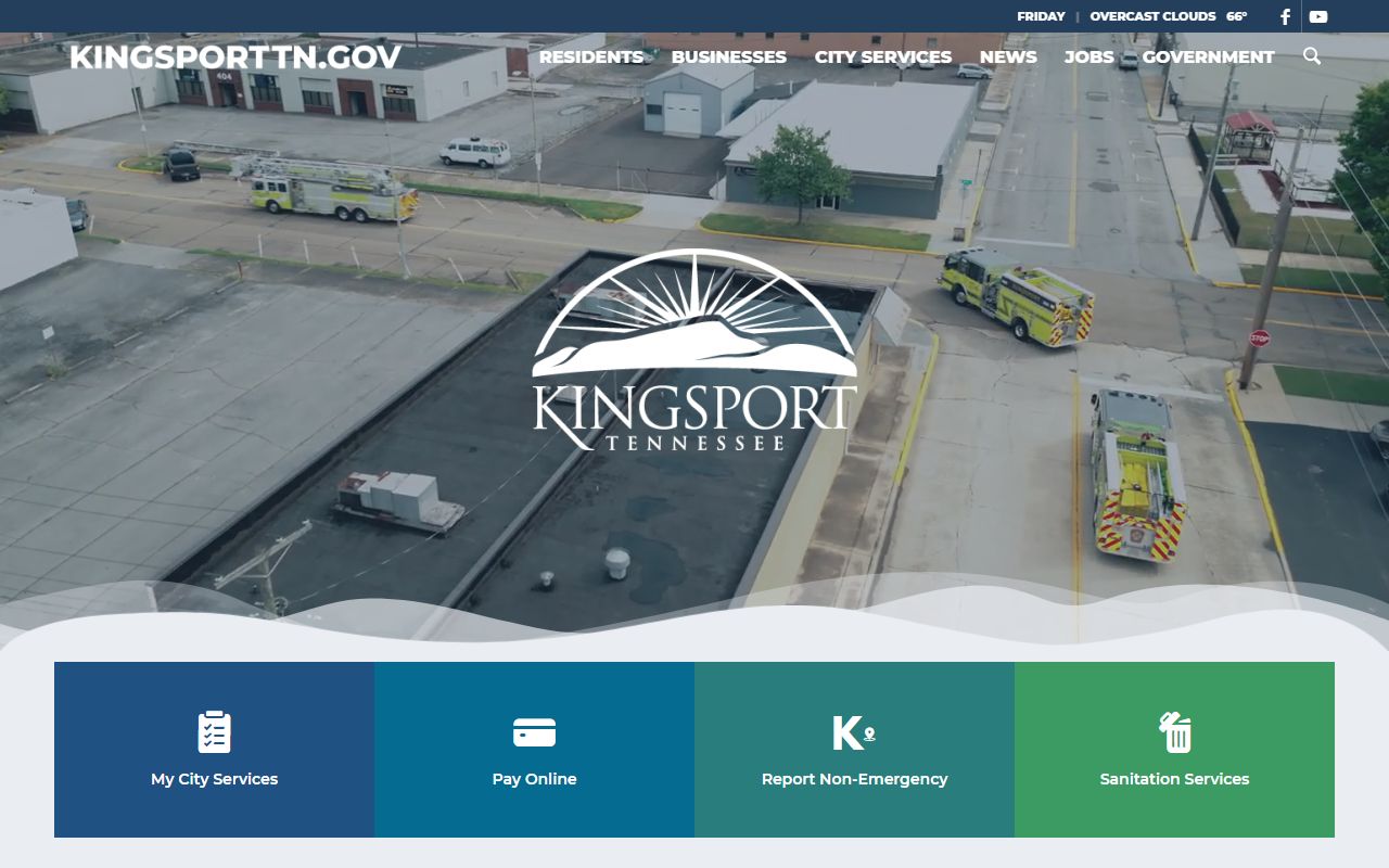 Kingsport death records support from the City of Kingsport