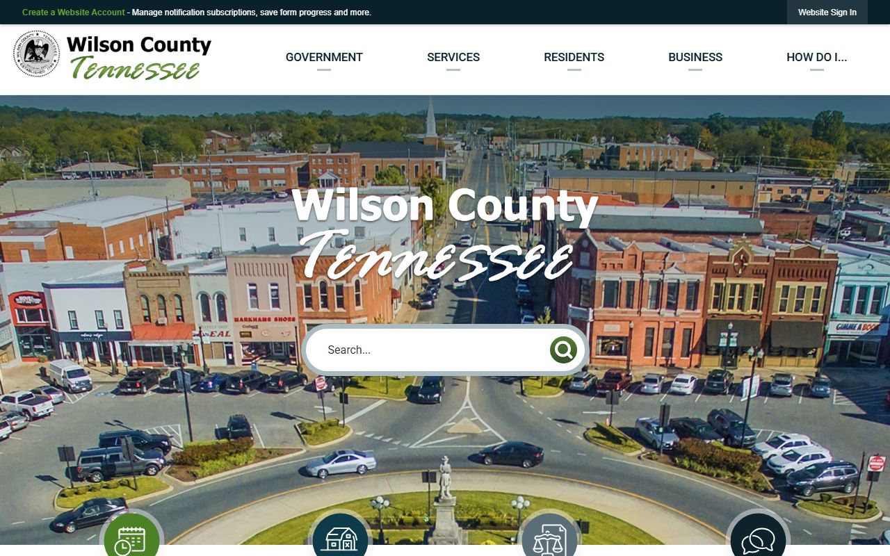 Lebanon death records support from Wilson County Government