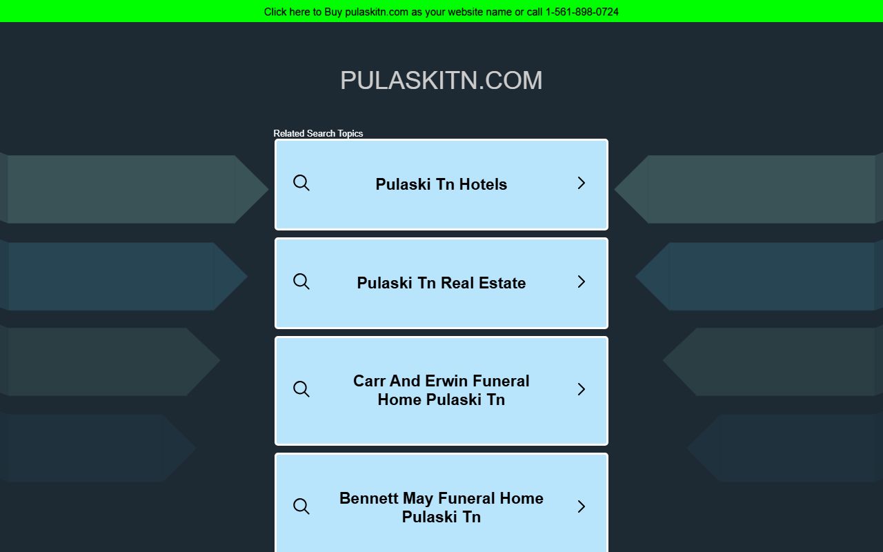 Giles County death records local history support through the Pulaski-Giles County Chamber