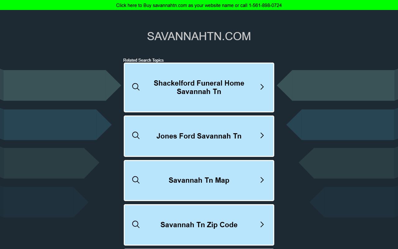 Hardin County death records context from the Savannah-Hardin County Chamber