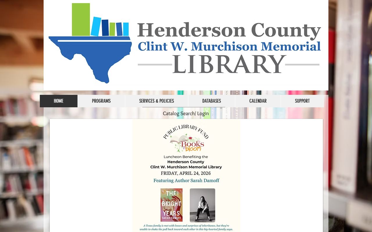 Henderson County death records research support through the Henderson County Public Library