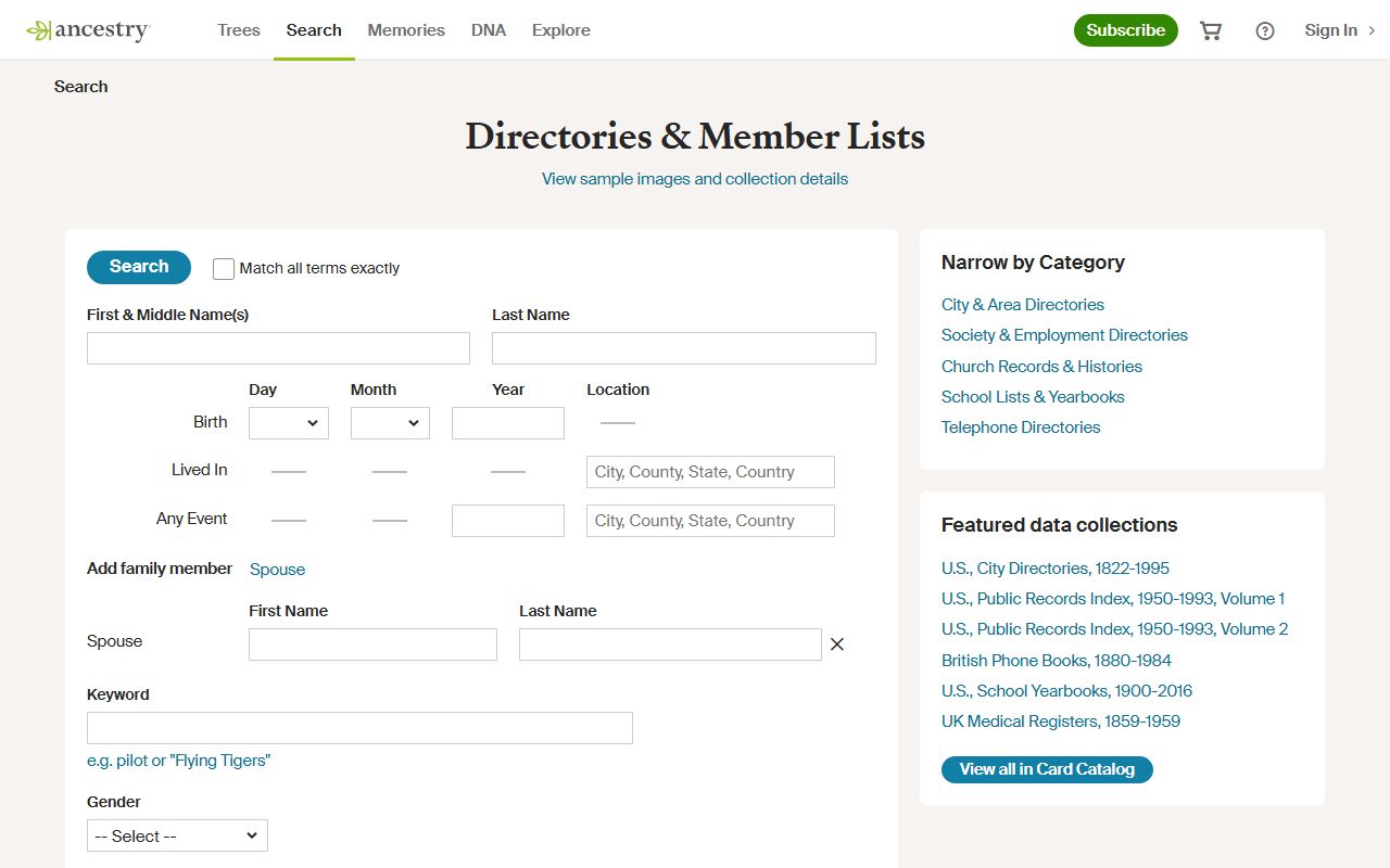 Tennessee death records and historical indexes through Ancestry Tennessee records